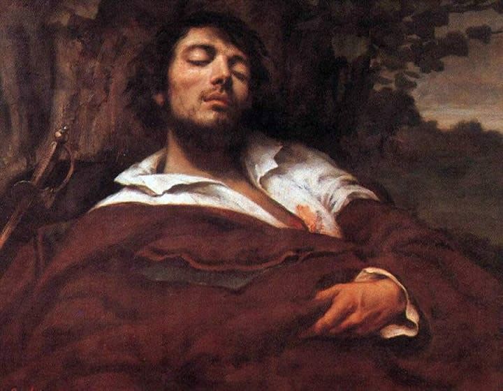 Gustave Courbet Wounded Man